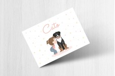 Kusje aan hond Kusje aan hond